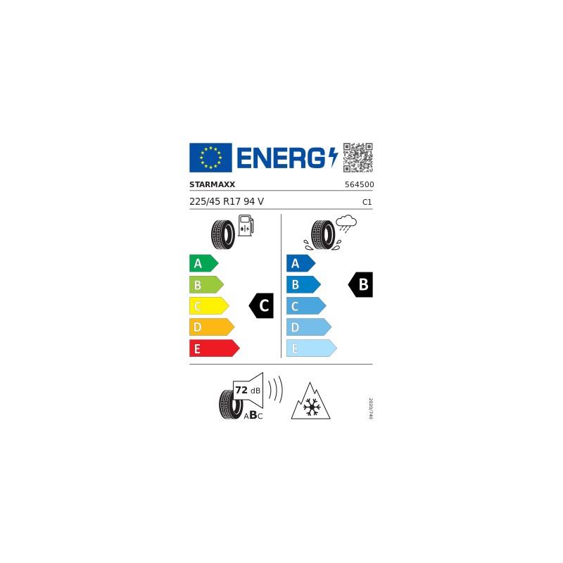 GUMA 225/45R17 94V POLARMAXX SPORT STARMAXX