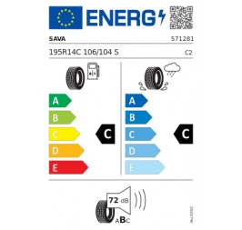 GUMA 195R14C 106/104S TRENTA 2 TL SAVA eprel