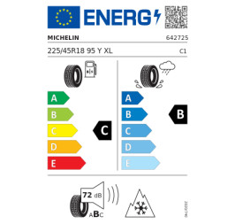 GUMA 225/45R18 95Y XL TL CROSSCLIMATE 3 MICHELIN eprel