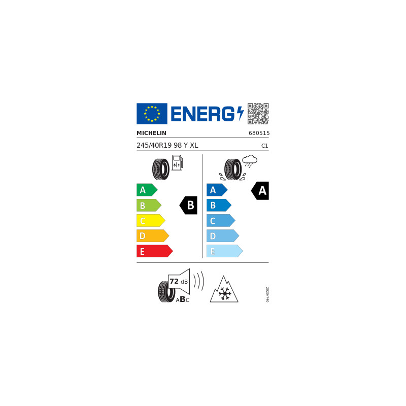 GUMA 245/40R19 98Y XL TL CROSSCLIMATE 3 SPORT MICHELIN