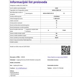 GUMA 175/65R14 82T NOVA-FORCE GP LEAO info