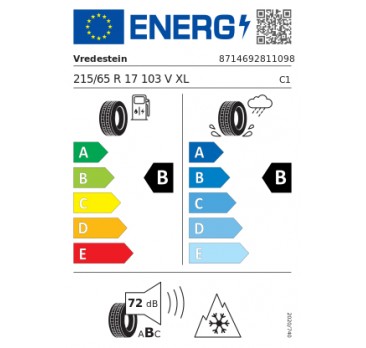 GUMA 165/70R14 81T QUATRAC 5 TL VREDESTEIN
