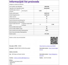 GUMA 185/55R15 82V ROADHAWK FIRESTONE info